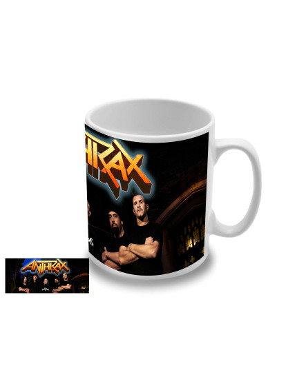 Anthrax Band hrnek obrázok 1
