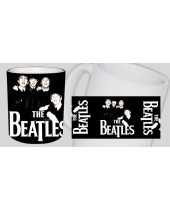 Beatles Band Black and White hrnek
