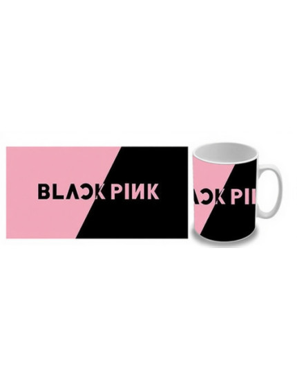 Blackpink - Pink Black Logo hrnek obrázok 1