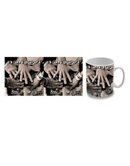 Bon Jovi - Keep the Faith hrnek obrázok 1