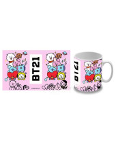 BT21 - Characters Pink Stacks hrnek