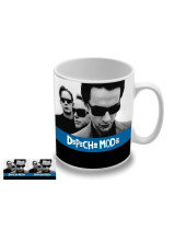 Depeche Mode - Blue Logo and Band hrnek