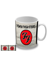 Foo Fighters - Logo on White hrnek