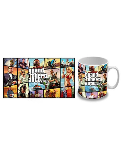 Grand Theft Auto 5 (GTA 5) - Collage hrnek obrázok 1