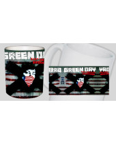 Green Day - 21st Century Mask hrnek