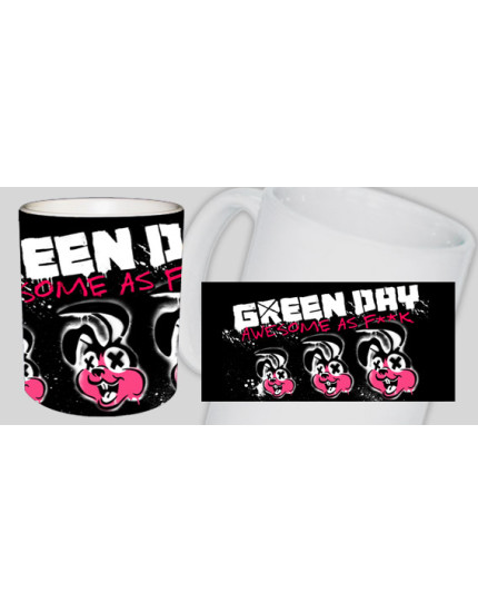 Green Day - Rabbit hrnek obrázok 1