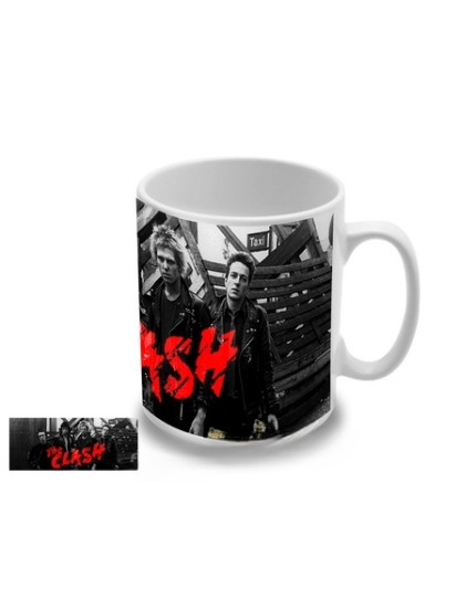 Clash - Band and Red Logo hrnek obrázok 1