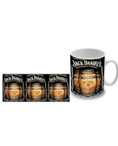 Jack Daniels - Tennessee Barrel Logo hrnek