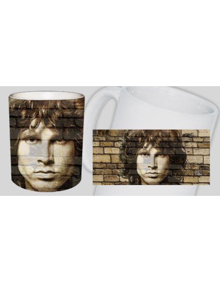 Jim Morrison - Wall hrnek obrázok 1