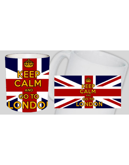 Keep Calm and Go to London hrnek obrázok 1