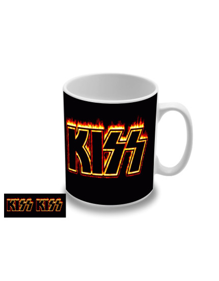 Kiss - Flame Logo hrnek obrázok 1