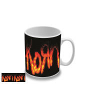 Korn - Flame Logo hrnek