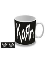 Korn - White Logo hrnek