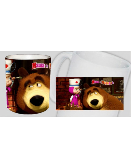 Máša a Medvěd - motív 2 hrnek obrázok 1