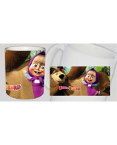 Máša a Medvěd - motív 4 hrnek