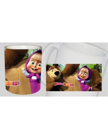 Máša a Medvěd - motív 4 hrnek obrázok 1