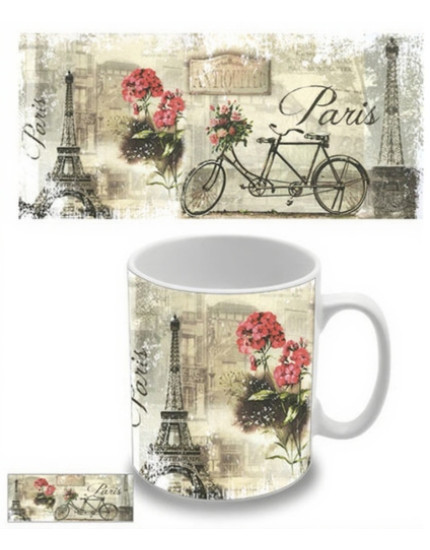 Paris - Vintage hrnek obrázok 1