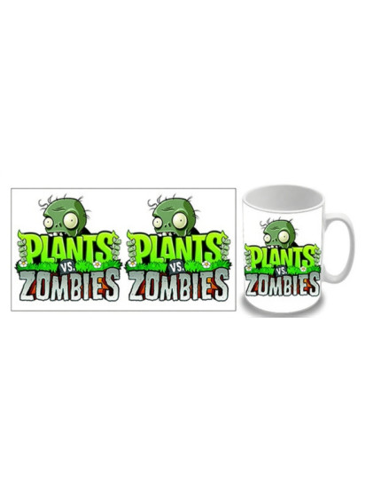 Plants vs Zombies - Motive 1 hrnek obrázok 1