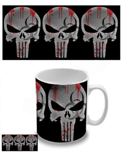 Punisher - Biohazard Skull hrnek obrázok 1