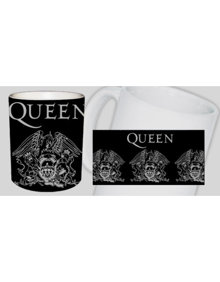 Queen - Logo Black hrnek obrázok 1