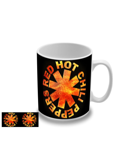 Red Hot Chili Peppers - Flame Logo hrnek obrázok 1