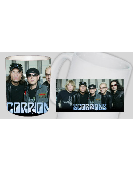 Scorpions Band hrnek obrázok 1
