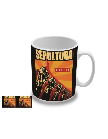 Sepultura - Nation hrnek obrázok 1