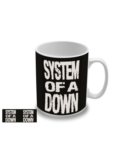 System of a Down - Logo hrnek obrázok 1