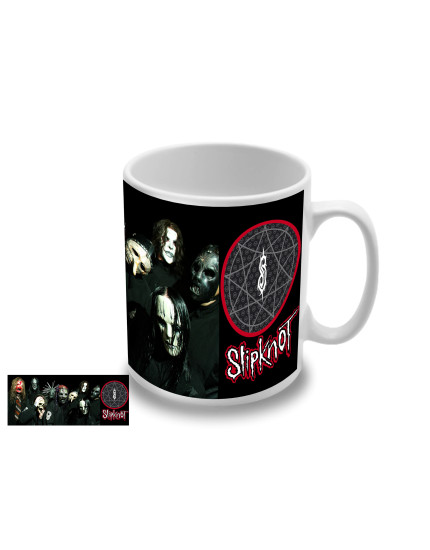 Slipknot - Band and Logo hrnek obrázok 1