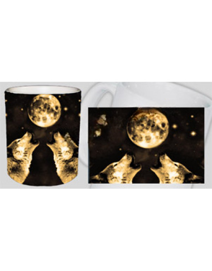 Wolf Collection - Wolf Moon hrnek obrázok 1