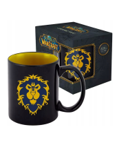 World of Warcraft - Alliance Pattern (Black) hrnek