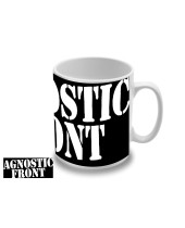 Agnostic Front Black and White Logo hrnek