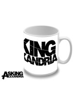 Asking Alexandria Black Logo hrnek