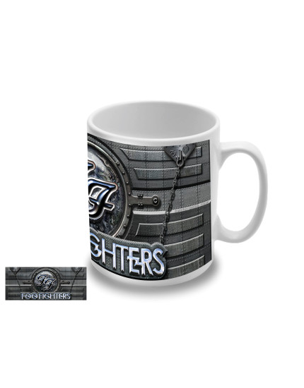 Foo Fighters - Steel Logo hrnek obrázok 1