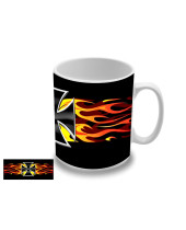 Choppers - Flamed Iron Cross hrnek