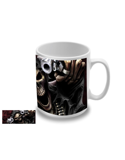 Skull motív 1 hrnek obrázok 1