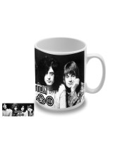 Led Zeppelin - Black and White Logo hrnek