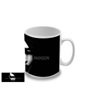 Marilyn Manson - Black and White Portrait hrnek