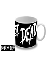 Punks not Dead - White Logo hrnek