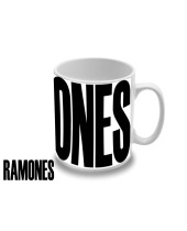 Ramones Black Text hrnek