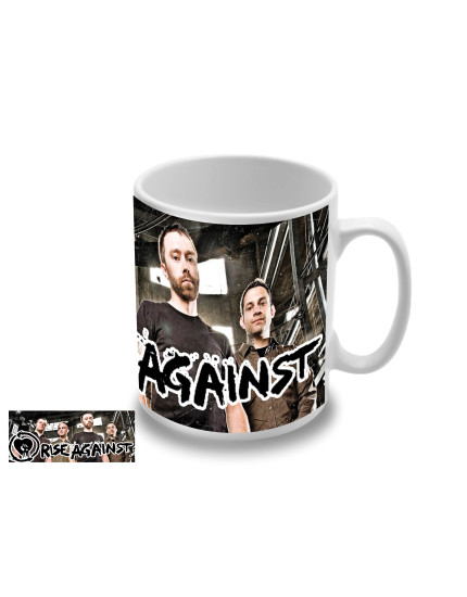 Rise Against - Band and Logo hrnek obrázok 1