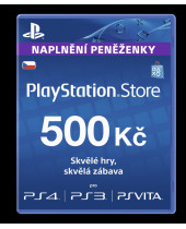 PlayStation Network Card (PSN Karta) 500 Kč (krabicová verzia)