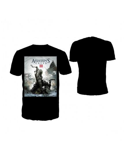Assassins Creed 3 - Game Cover (tričko) obrázok 1