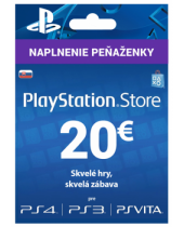 PlayStation Network Karta 20€ pre Slovenský PSN účet (krabicová verzia)