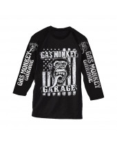 Gas Monkey Garage Americana tričko dlhý rukáv