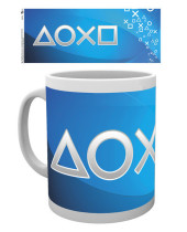 PlayStation hrnček Silver Buttons