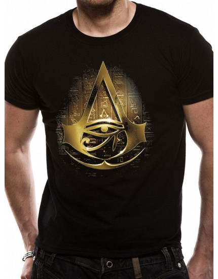 Assassins Creed - Origins Gold Hieroglyphs (tričko) obrázok 1
