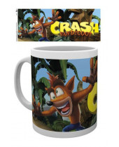 Crash Bandicoot hrnček Logo