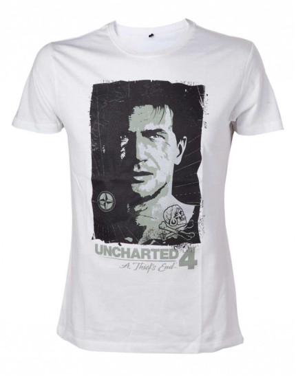 Uncharted 4 - Nathan Drake Compas (T-Shirt) obrázok 1