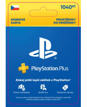 Playstation Plus Extra Gift Card 1040 Kč (3M členstvo) (digitálny produkt)